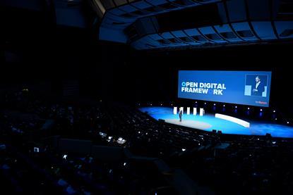 Open Digital Framework session, Digital Transformation World 2019