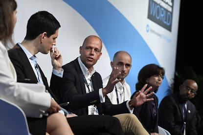 Rob Visser, CIO at Italian operator Wind Tre, discussing the importance of reskilling employees